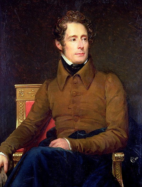 Alphonse de Lamartine par François Gérard